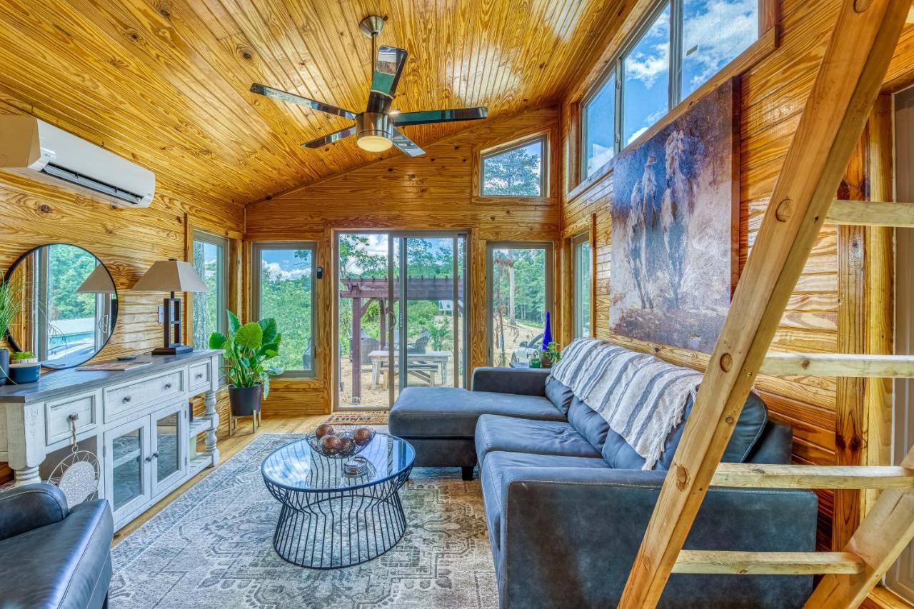 The Gemini-A Dreamy, Waterfront Tiny Cabin Rogersville Luaran gambar