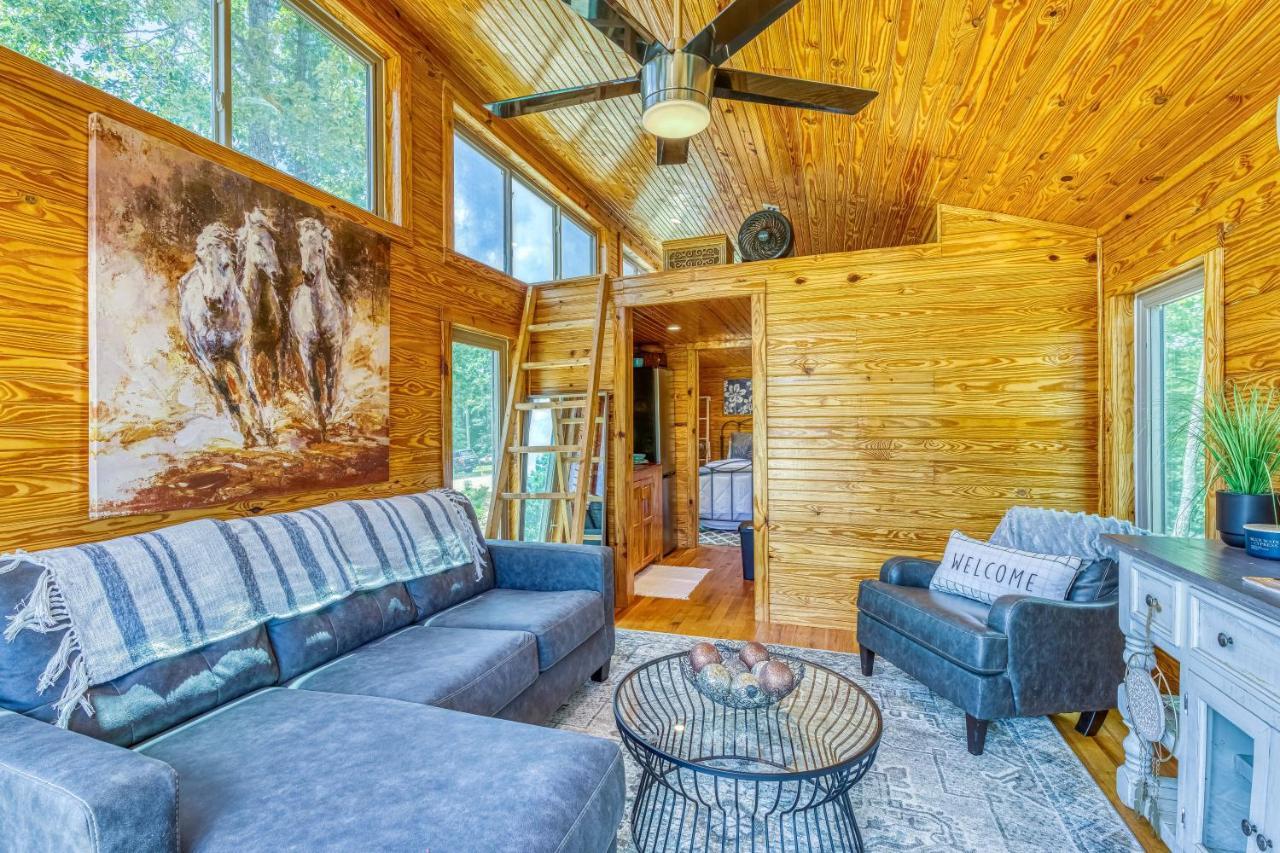 The Gemini-A Dreamy, Waterfront Tiny Cabin Rogersville Luaran gambar